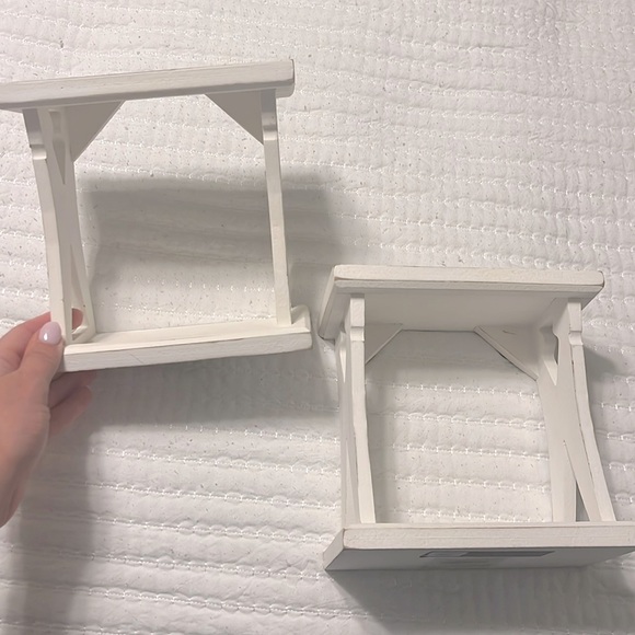 Other - Small cubbie shelf set of 2